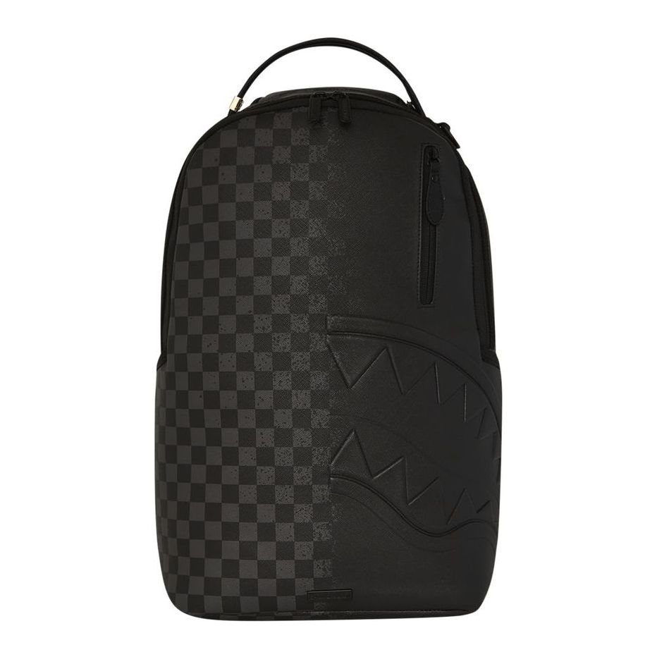 Sprayground Spray Spritz Grey Check Black DLXSV Backpack