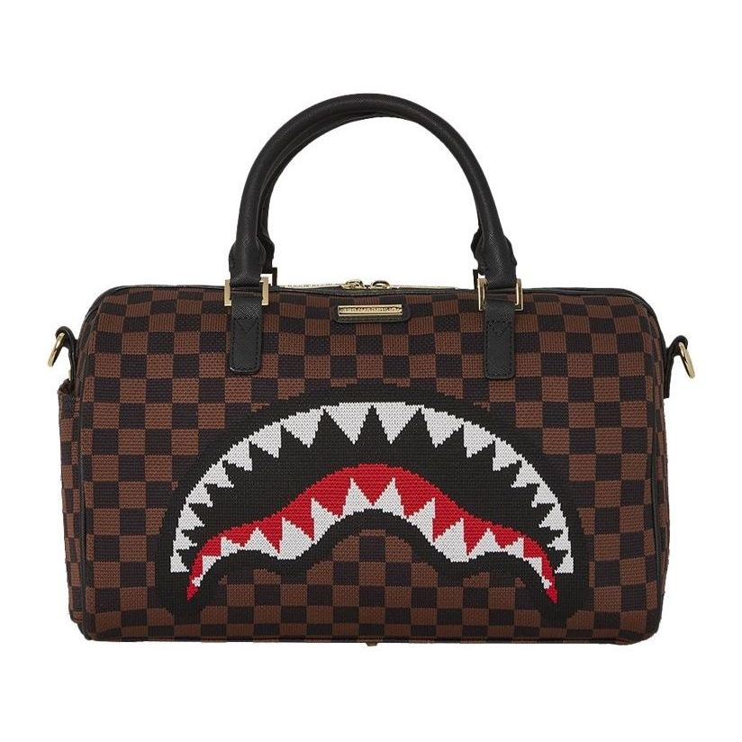 Sprayground Knit Sharks In Paris Mini Duffle