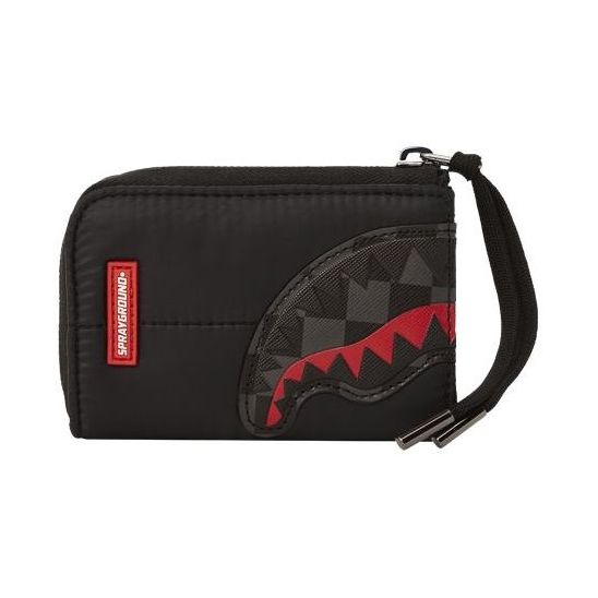 Sprayground Black Puffer Wallet