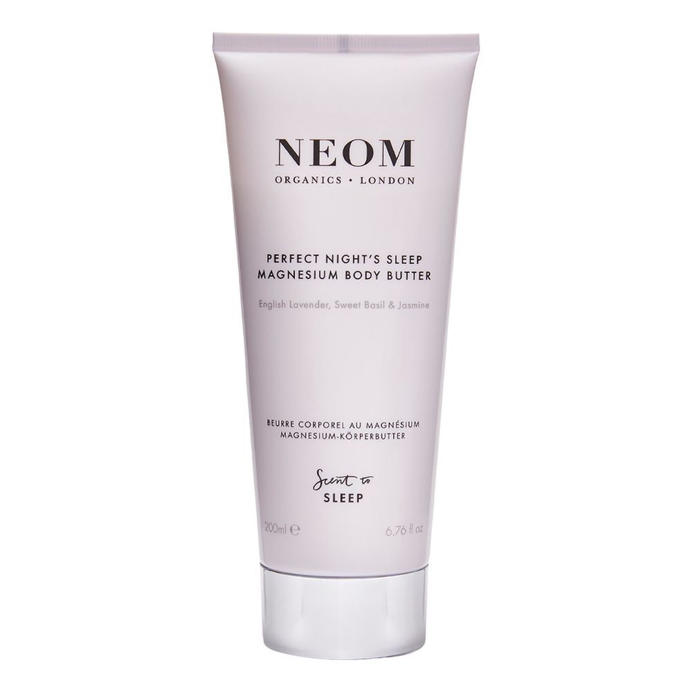 Neom Organics Perfect Night's Sleep Magnesium Body Butter (200ml) - English Lavender / Sweet Basil / Jasmine