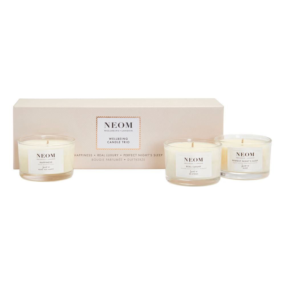 Neom Organics Wellbeing Candle Trio (75g) (Pack of 3)