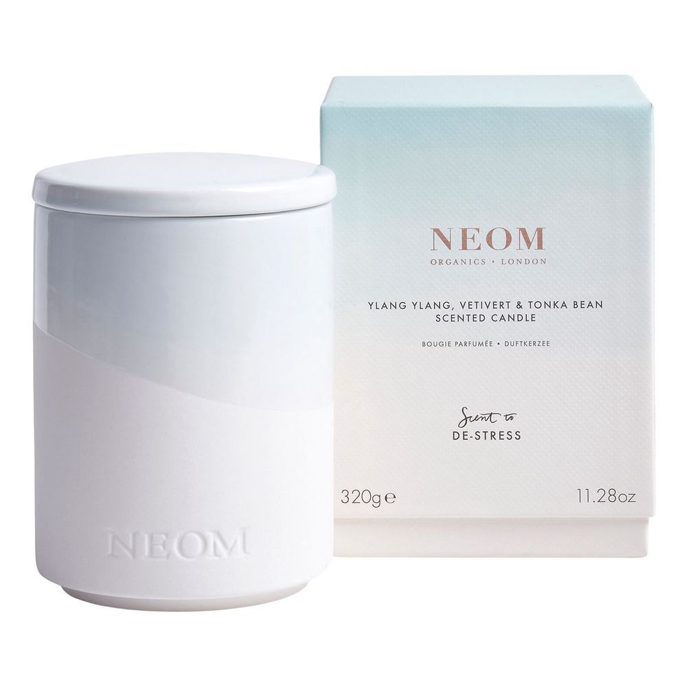 Neom Organics 2 Wick Scented Candle (320g) - Ylang Ylang / Vetivert / Tonka Bean