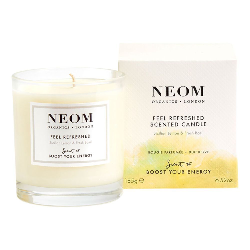 Neom Organics Feel Refreshed Scented Candle (185g) - Sicilian Lemon / Fresh Bali