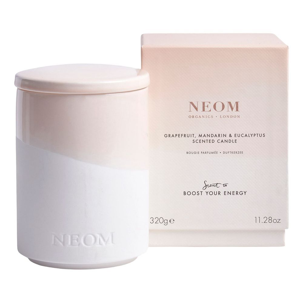 Neom Organics 2 Wick Grapefruit / Mandarin & Eucalyptus Scented Candle (320g)