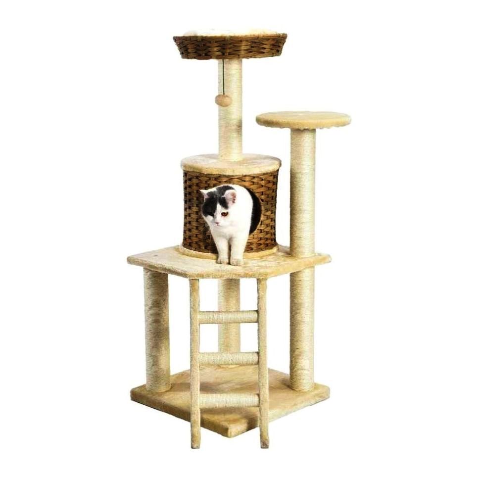 Nutrapet The Brawn Cat Tower (49 x 49 x 123 cm)