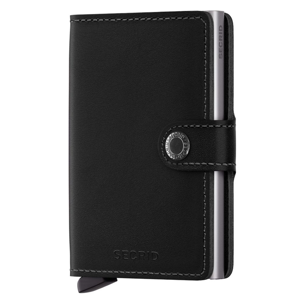 Secrid Miniwallet - Original Leather - Black