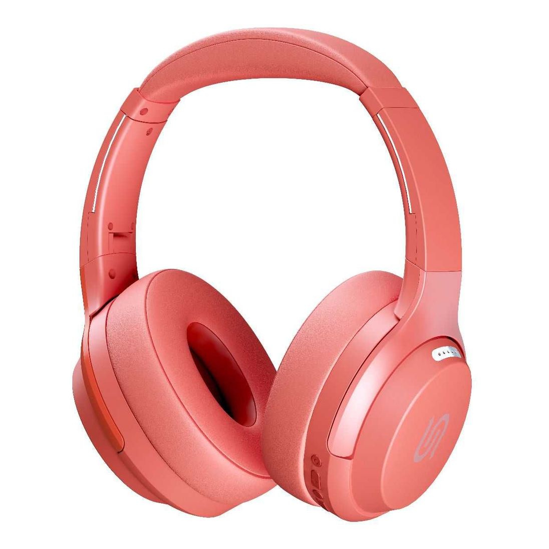 Porodo Soundtec Eclipse Wireless Over-Ear Headphone - Red