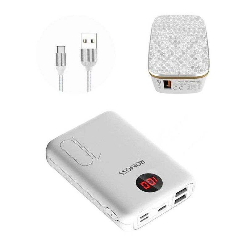 Romoss Om10 10000mAh Power Bank 2 PCs