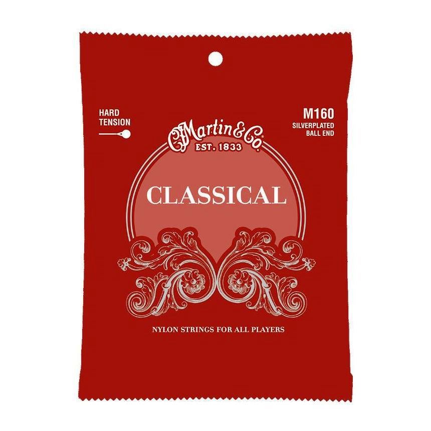 Martin Classical Guitar Strings Set - Hard Tension - M160