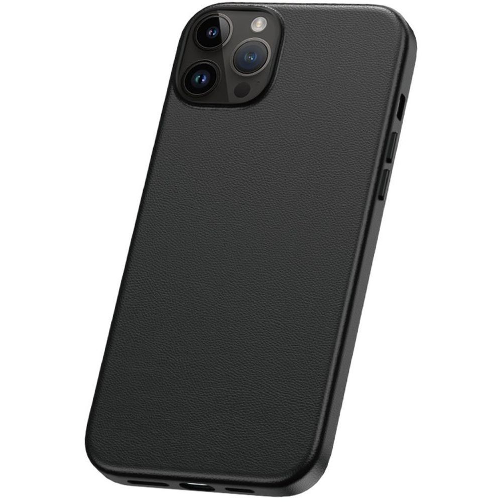 Baseus Fauxther Series Phone Case for iPhone 15 Pro - Cluster Black