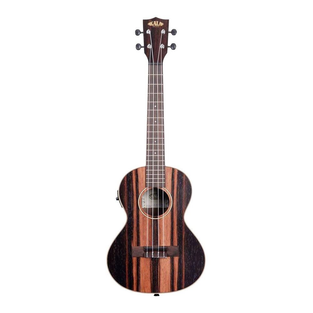 Kala Striped Ebony Series Semi Acoustic Tenor Ukulele