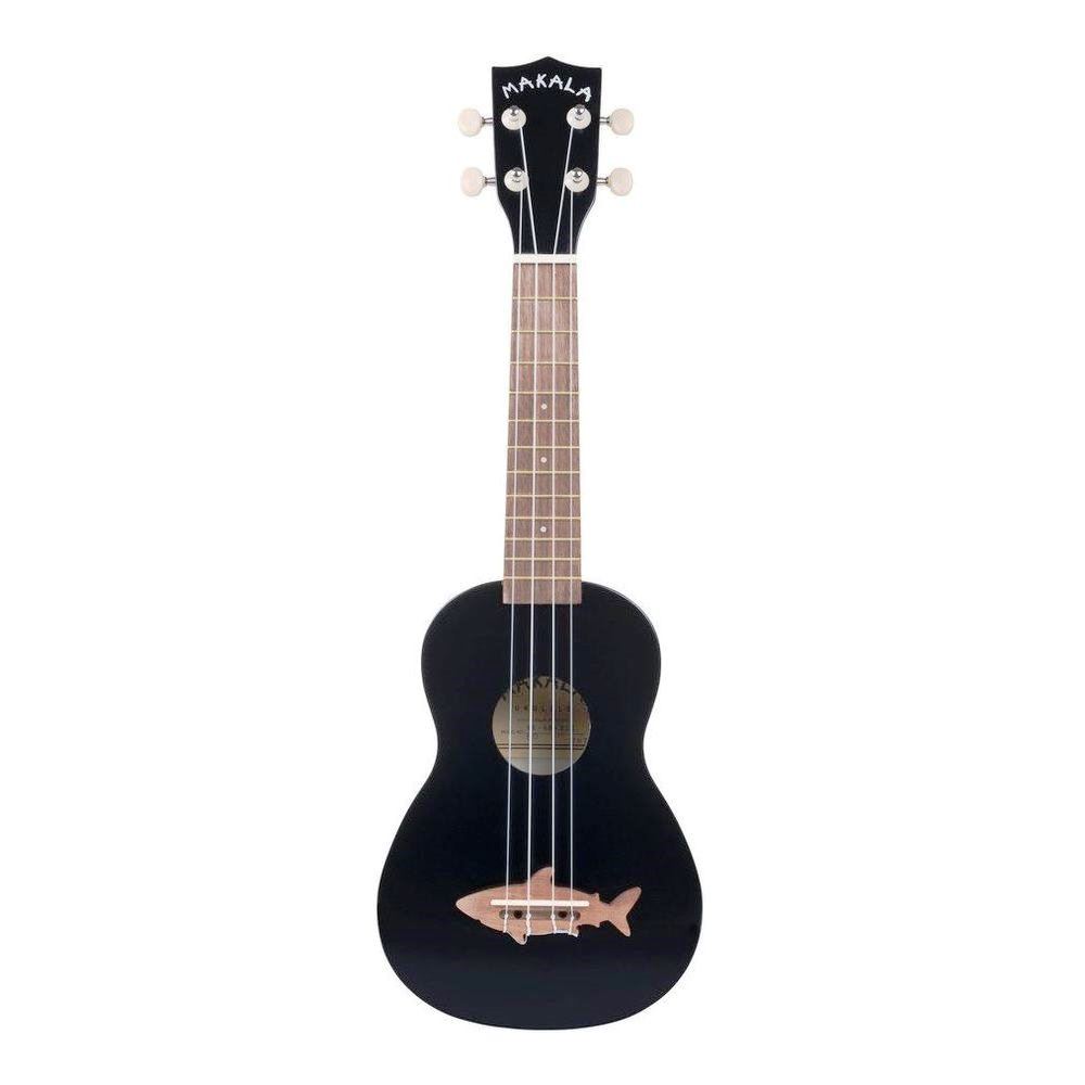 Makala Shark Series Soprano Ukulele (Includes Bag) - Blacktip