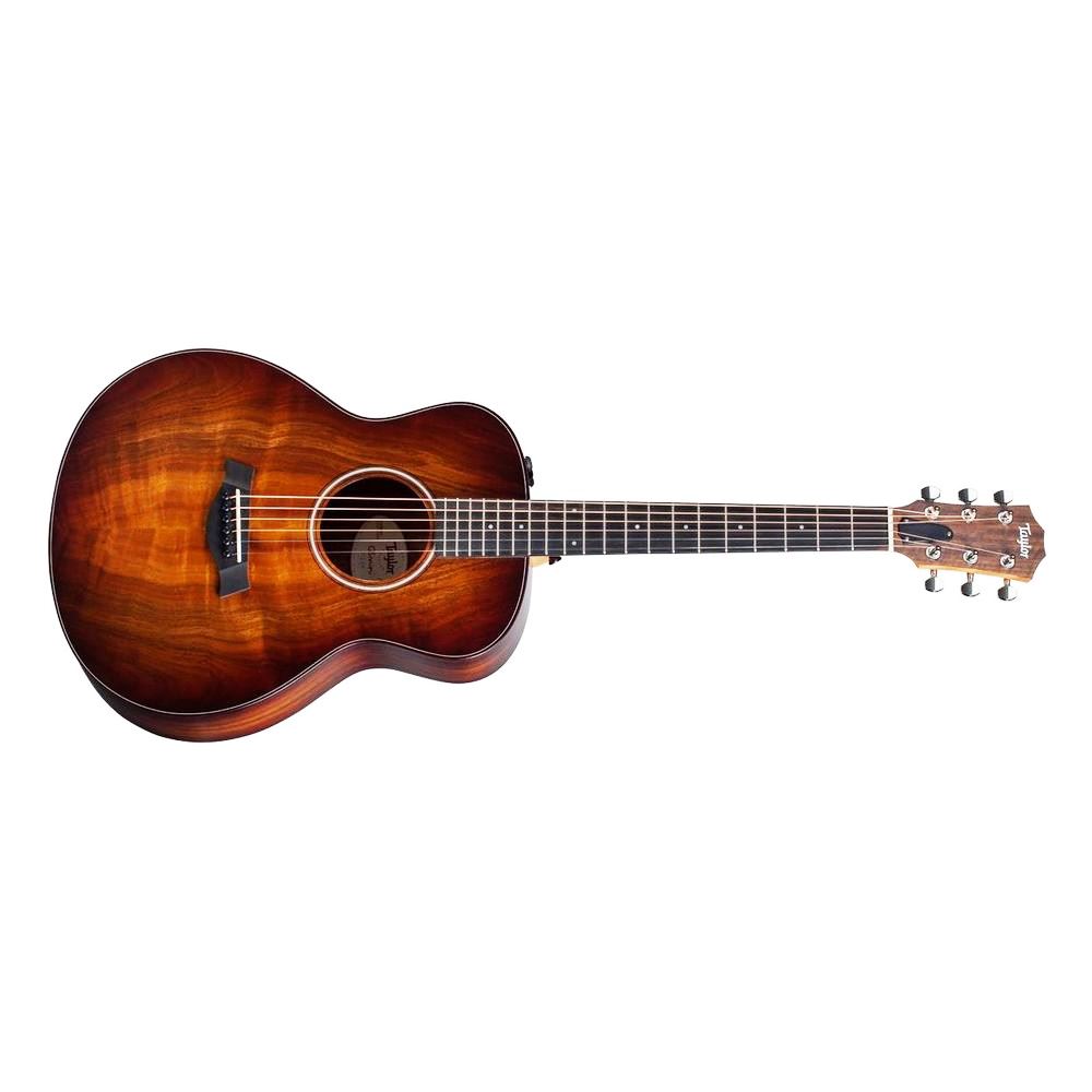 Taylor GS Mini-E Koa Plus Grand Symphony Mini Acoustic-Electric Guitar - Shaded Edgeburst (Includes Taylor Gig Bag)