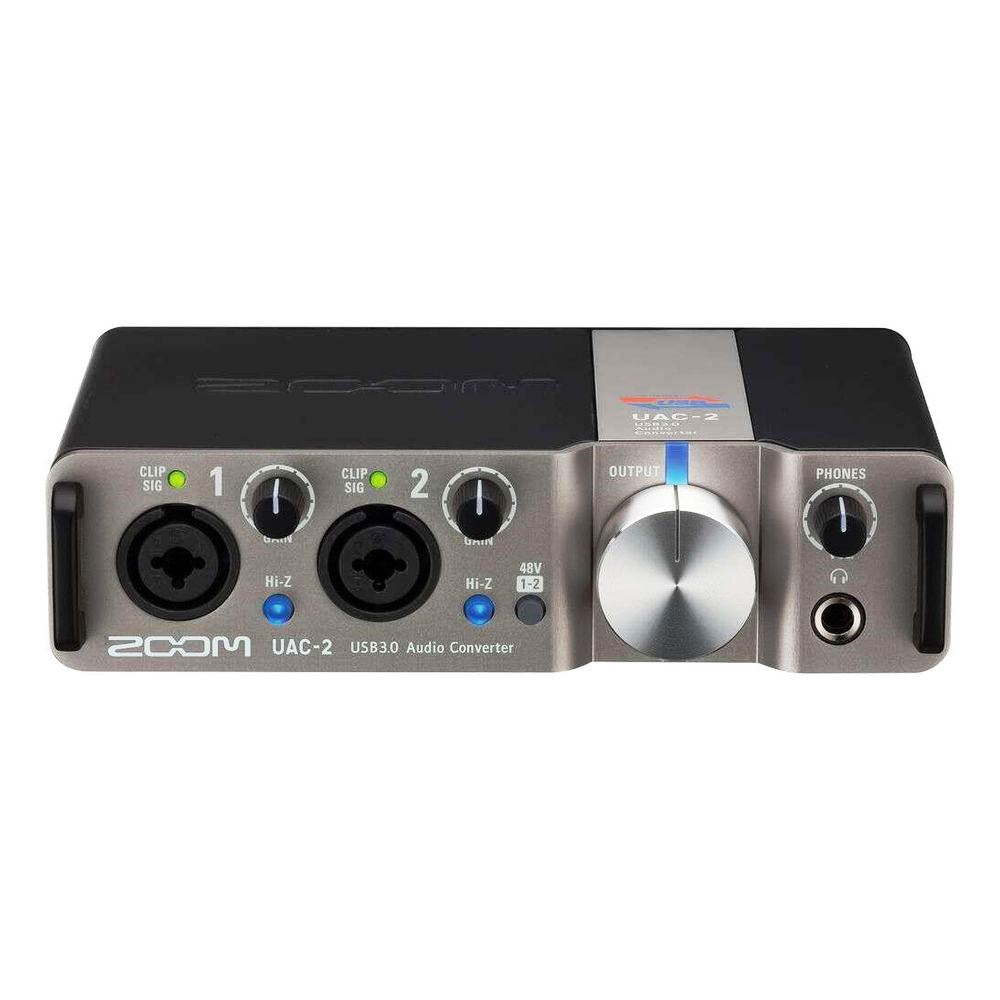 Zoom UAC-2 Two-Channel USB 3.0 SuperSpeed Audio Interface for Mac and PC