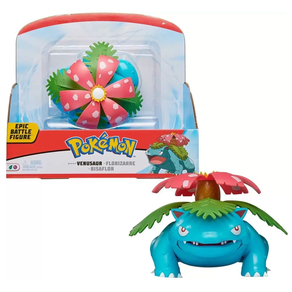 Pokémon Battle Epic enusaur 12-Inch Action Figure