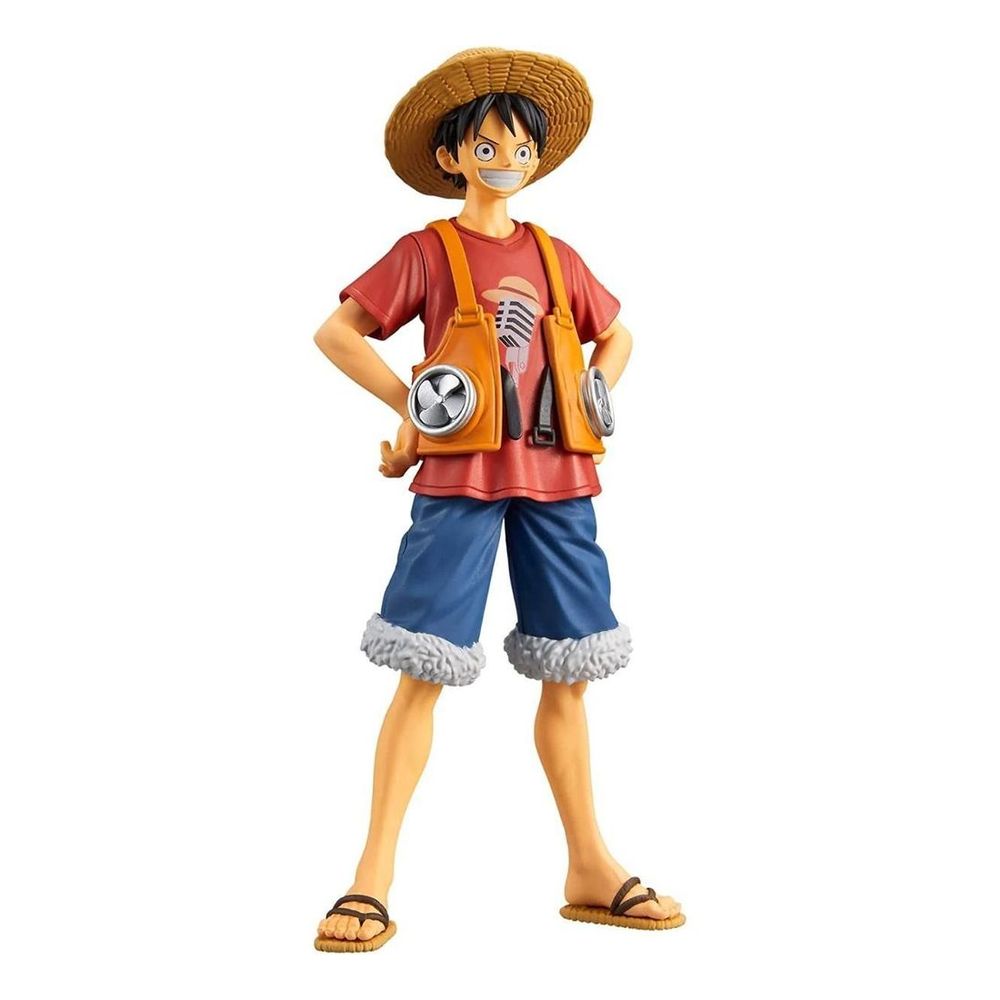 Banpresto One Piece DXF The Grand Line Series Monkey. D. Luffy Wanokuni Vol. 1 Figure 16 cm