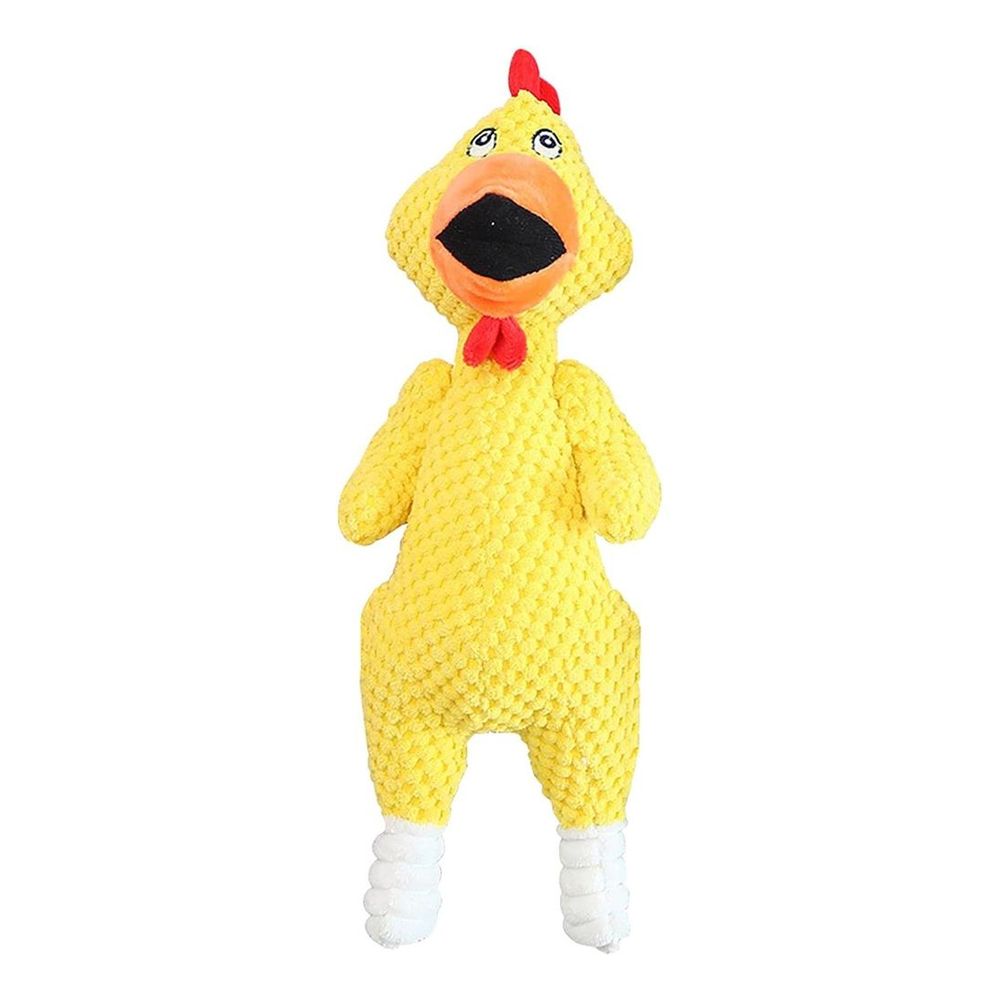 Nutrapet Plush Pet Singing Hens Dog Toy Multicolor (Includes 1)