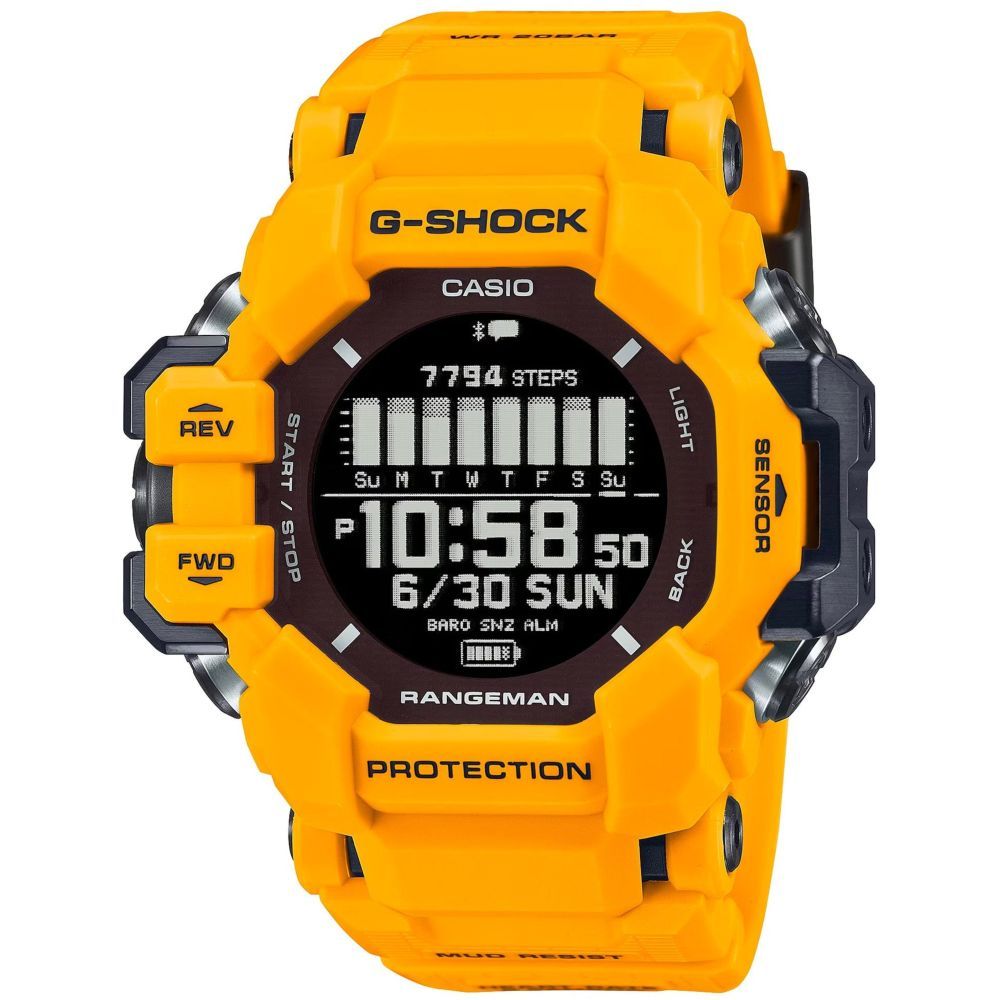 Casio GPR-H1000-9DR G-Shock Master Of G - Land Rangeman Men's Watch - Yellow