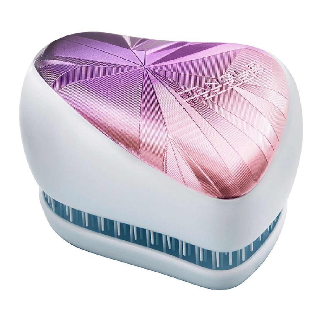 Tangle Teezer Compact Styler Hair Brush - Smashed Holo Blue/Pink