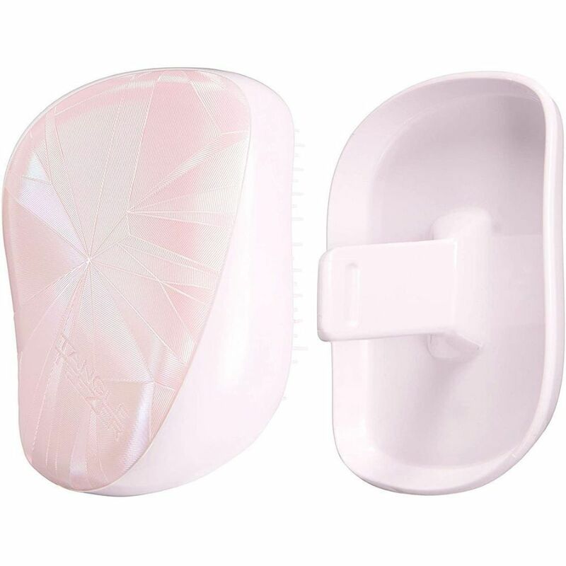 Tangle Teezer Compact Styler Hair Brush - Smashed Holo Light Pink