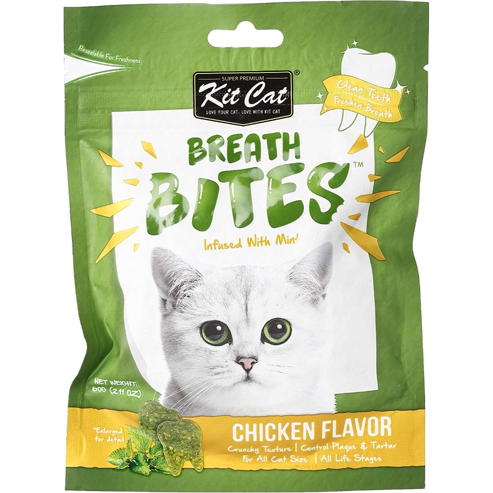 Kit Cat Breath Bites Chicken Flavor 60 g