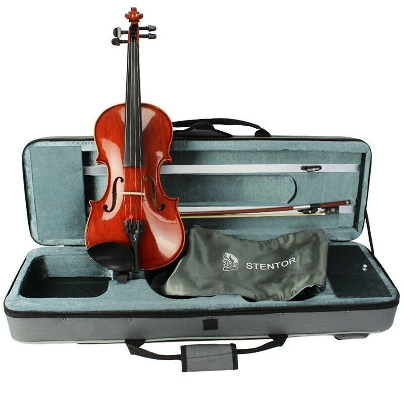 Stentor 1550 Student Violin Outfit 4/4 (Includes Violin, Case and Wooden Bow)