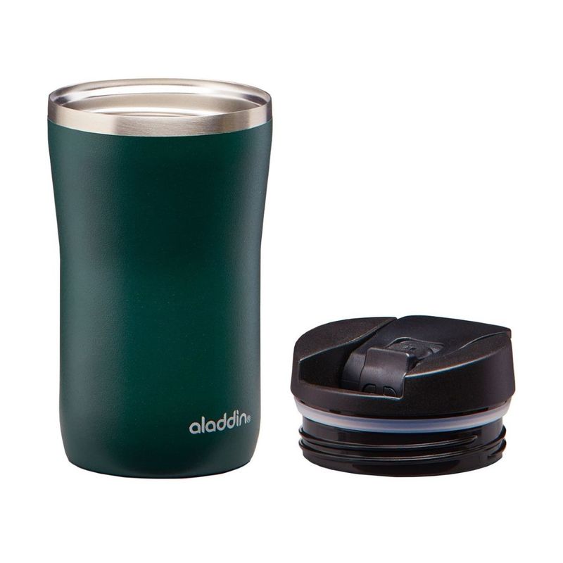 Aladdin Cafe Thermavac Leak-Lock Stainless Steel Mug Basil Green 250ml