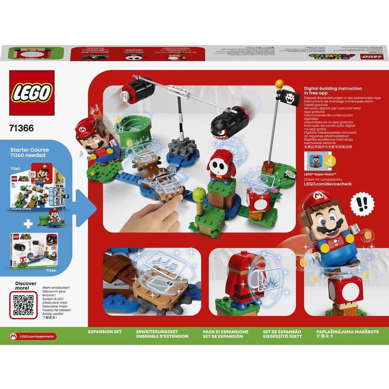 LEGO Super Mario Boomer Bill Barrage Expansion Set 71366