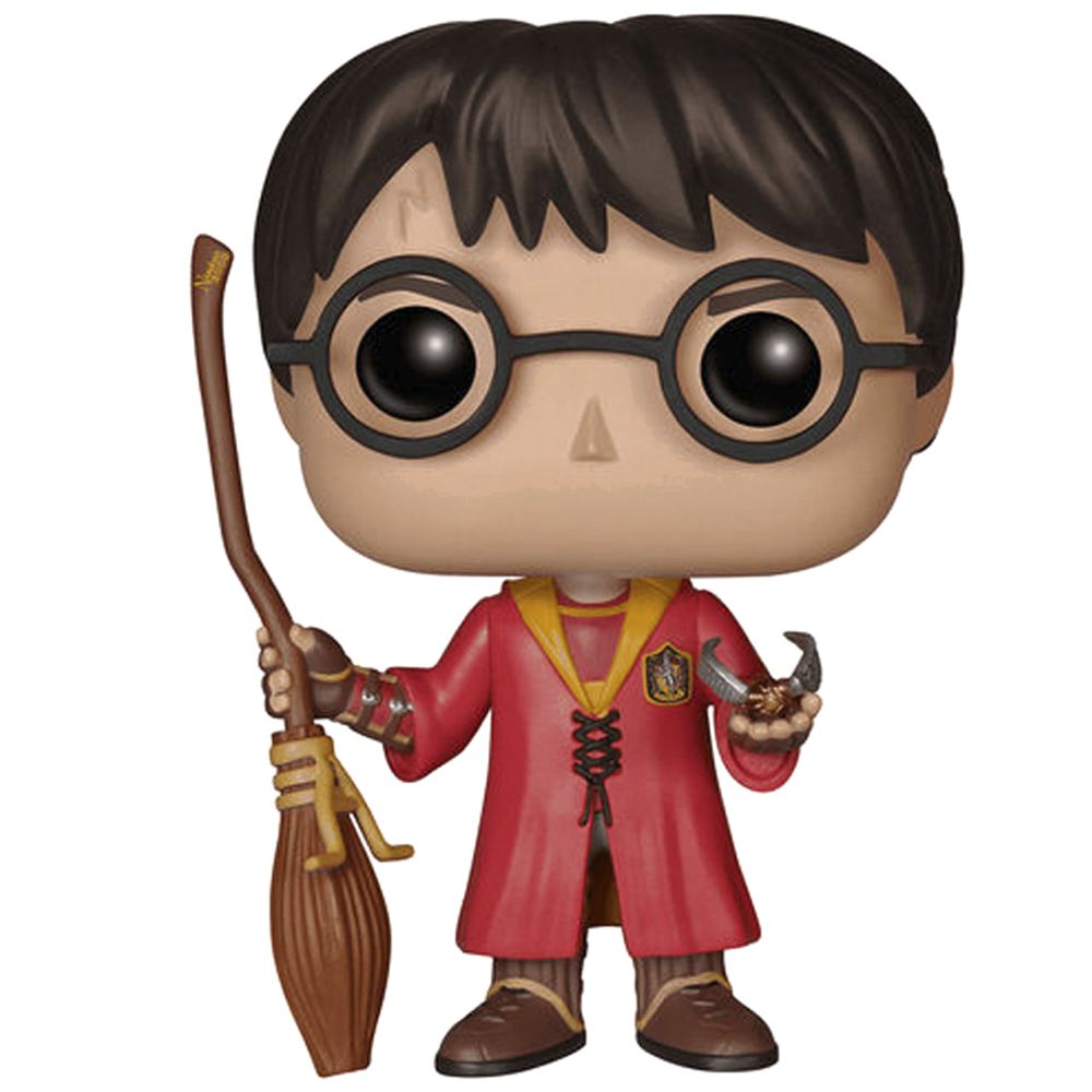 Funko Pop! Movies Harry Potter Quidditch Harry 3.75-Inch Vinyl Figure