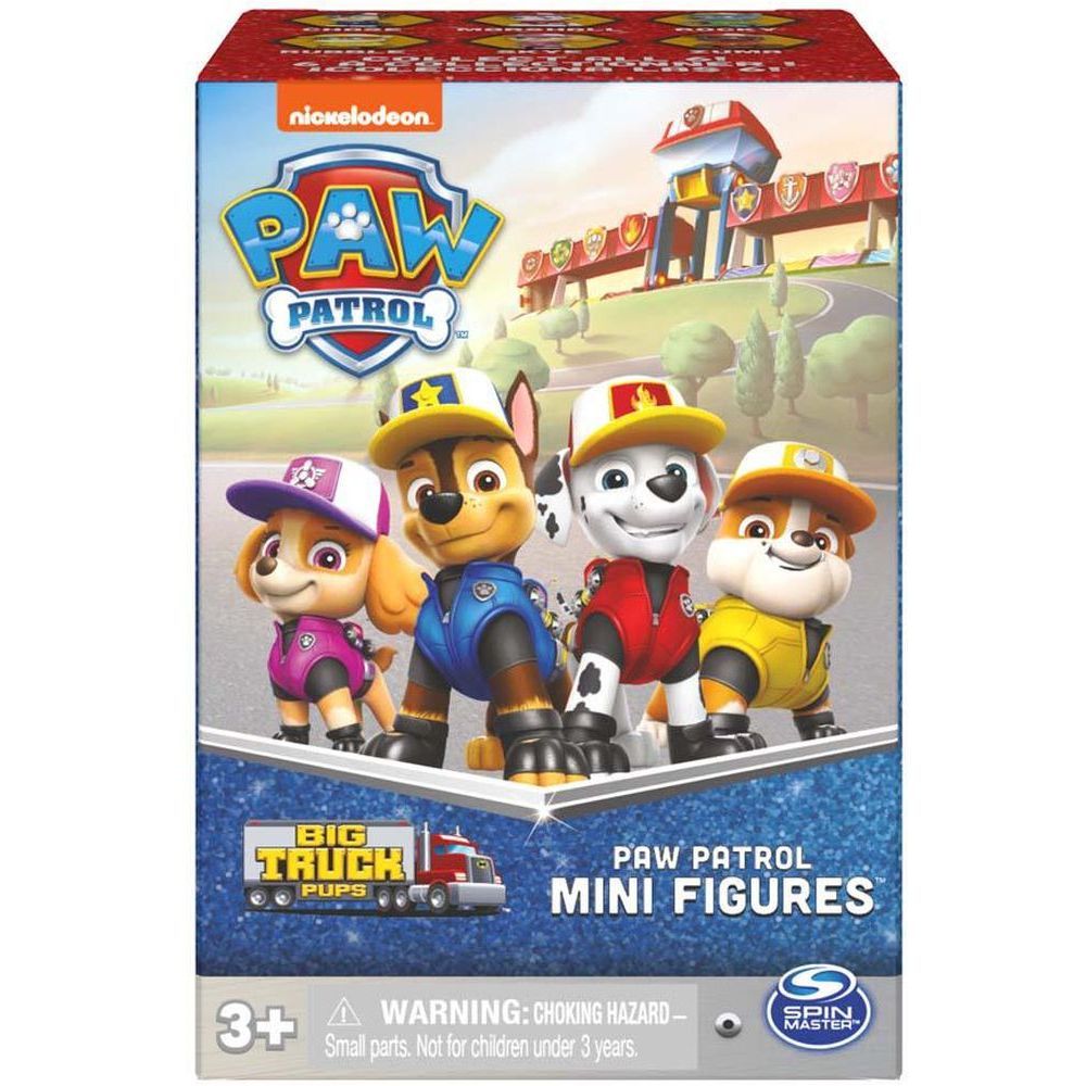 Spin Master Paw Patrol Big Truck Pups Paw Patrol Mini Figures (Assortment - Includes 1)