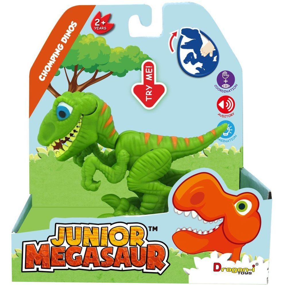 Megasaur Junior Chomping Dinos 3 (Assorted - Includes 1)