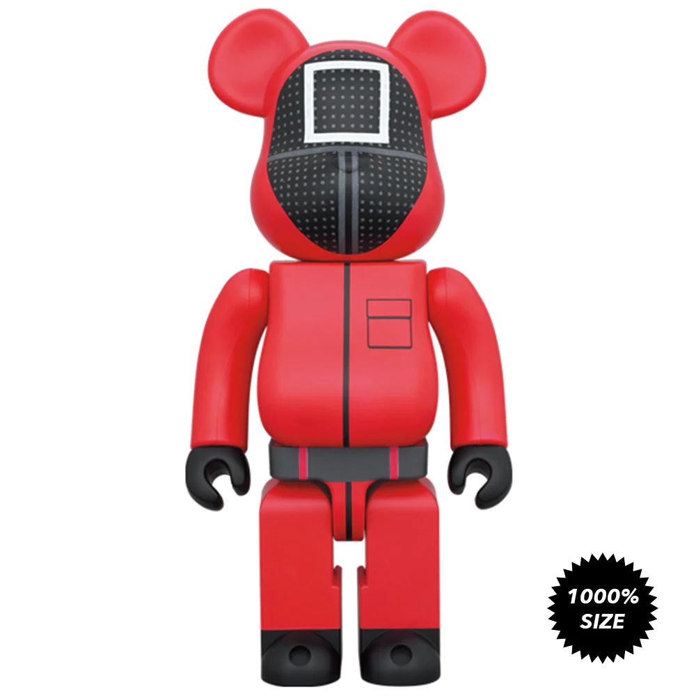 Bearbrick 1000% Squid Game Guard Square Figure (72cm)