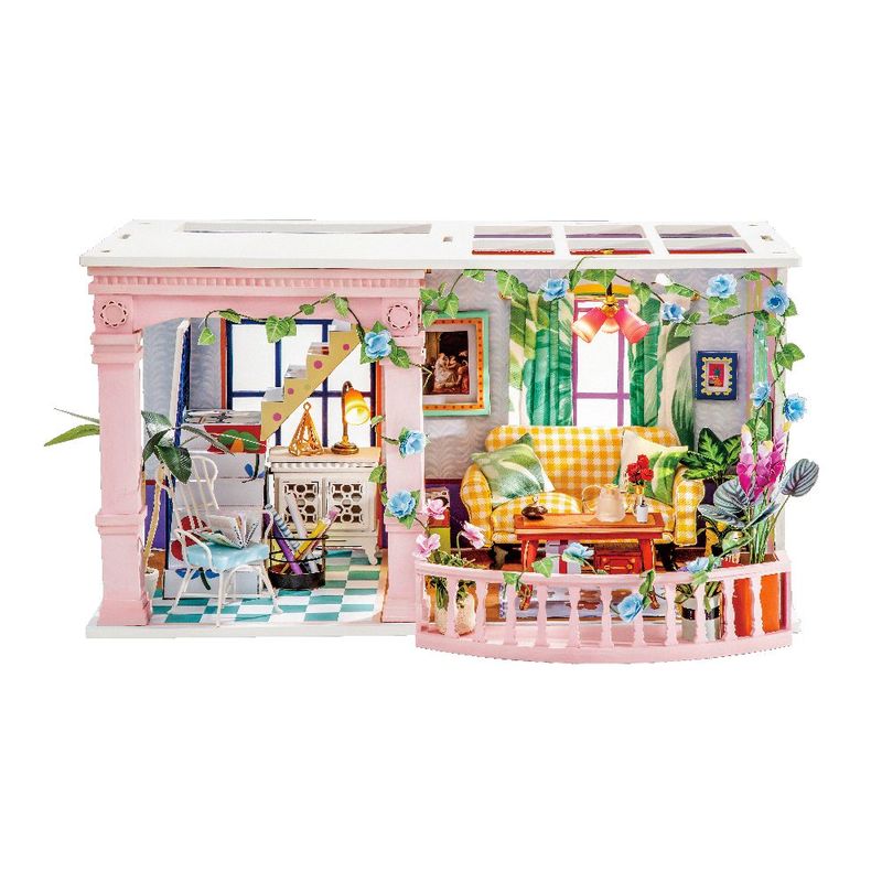 Robotime Sweet Patio Dyi Dollhouse Kit