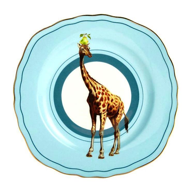 Yvonne Ellen Cake Plate Giraffe 16cm