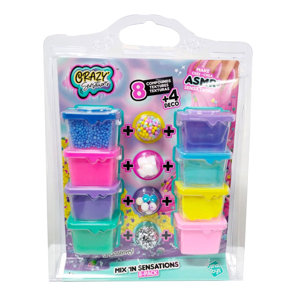 Canal Toys Crazy Sensations Mix'In Sensations (Pack of 8) CCC029