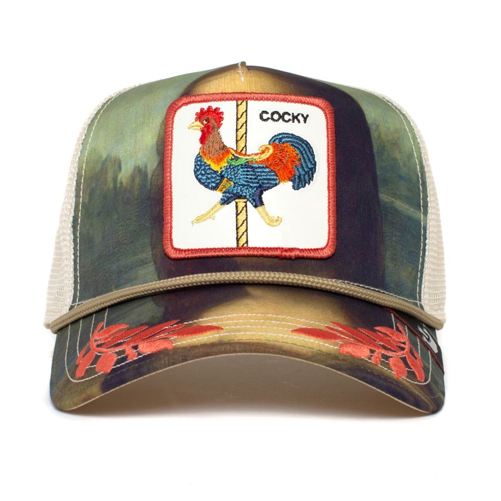 Goorin Bros Sicut Mentula Unisex Trucker Caps Stone