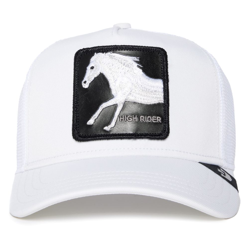 Goorin Bros Platinum High Unisex Trucker Caps White