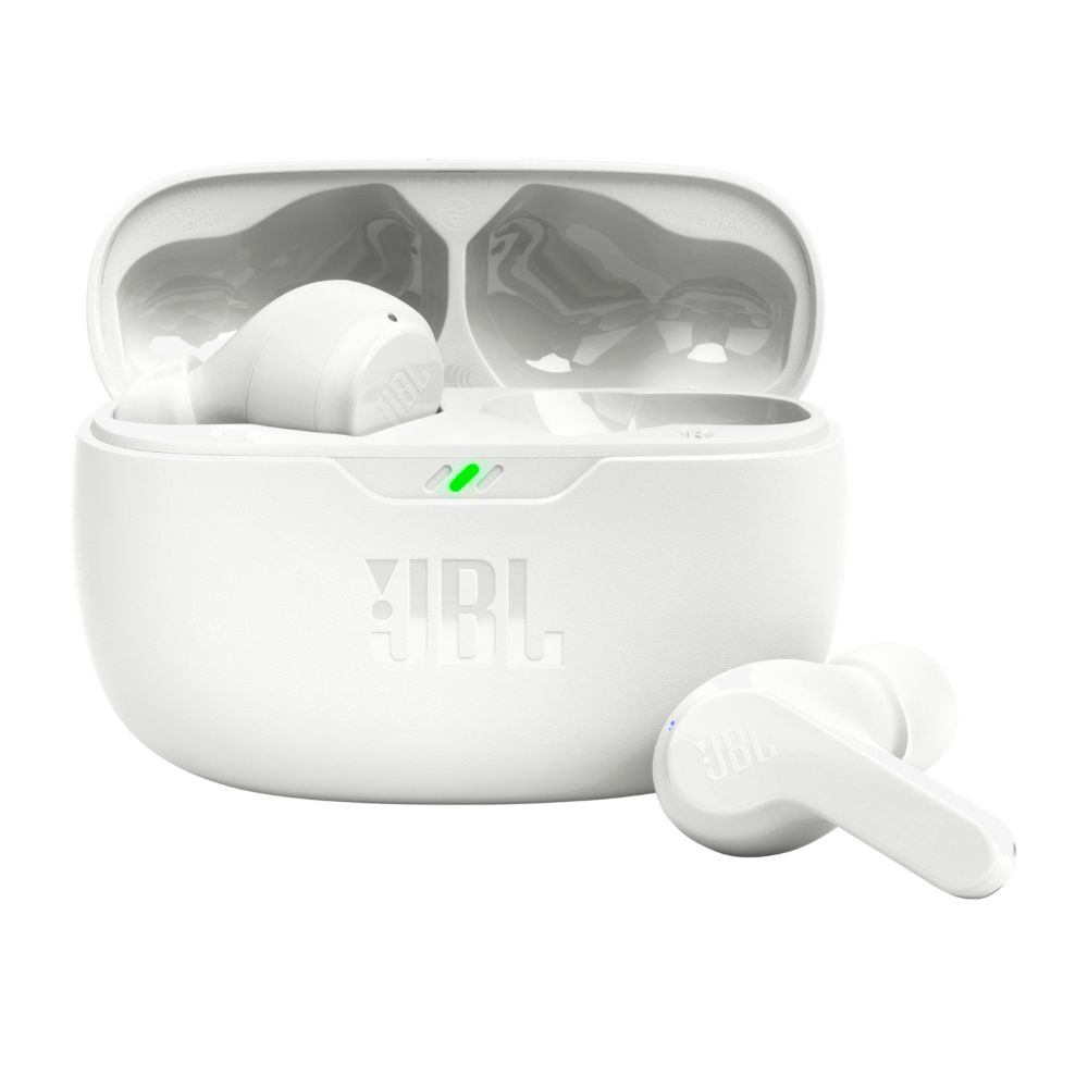 JBL Wave Beam True Wireless Earbuds - White