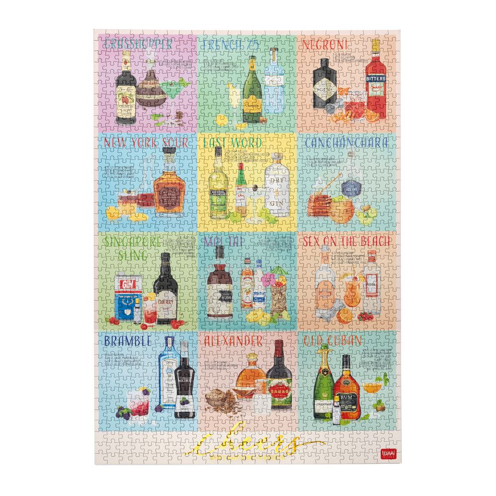 Legami 1000-Piece Puzzle - Cheers