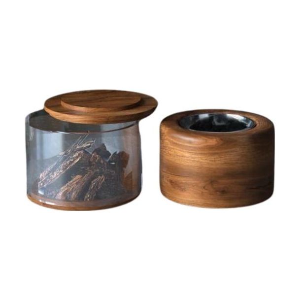 HilalFul Mini Wooden Incense Burner