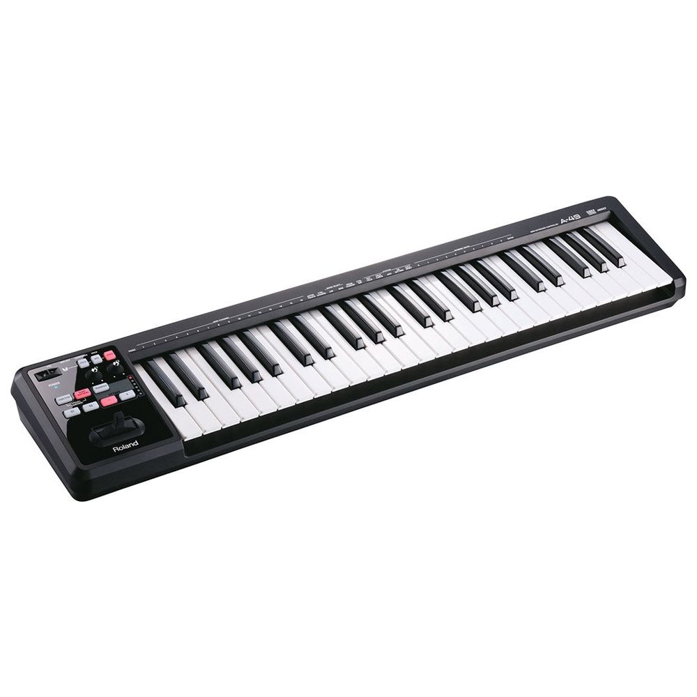 Roland A49 49-Key MIDI Controller Keyboard - Black