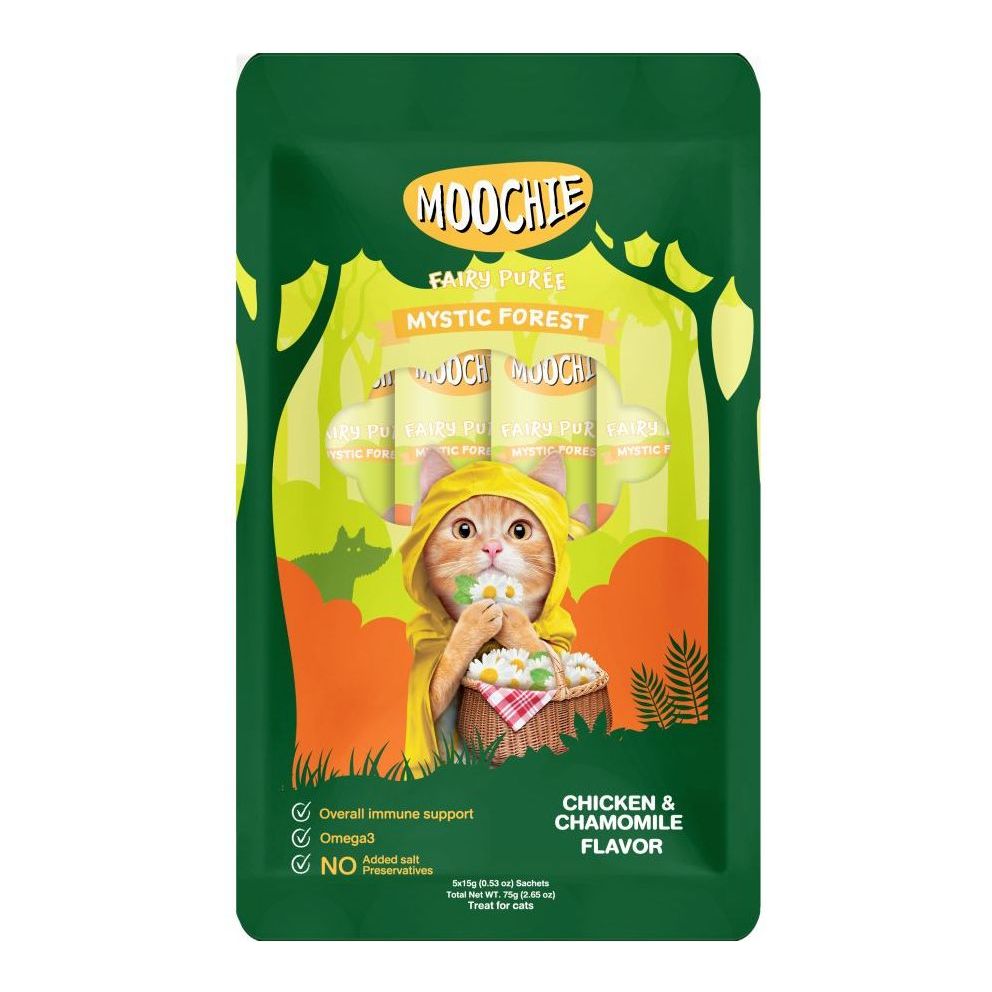 Moochie Mystic Forest Chicken & Chamomile Flavor 15g Pouch