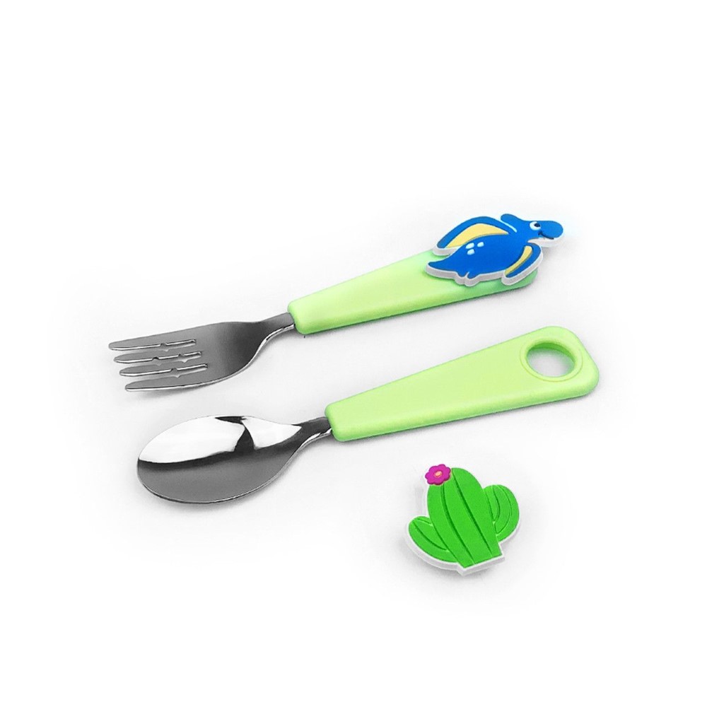 Flex & Lock Flexwarez Dinosaur Eating Utensil Set