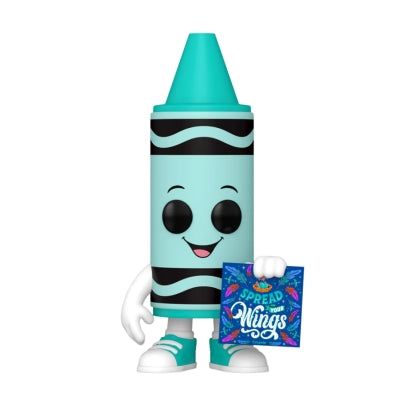 Funko Pop Ad Icons Crayola Teal Crayon Kindness Vinyl Figure