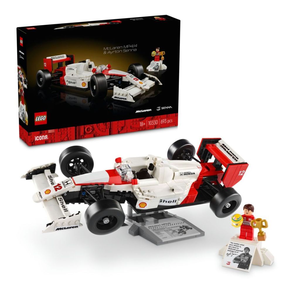 LEGO Icons McLaren MP4/4 & Ayrton Senna Set 10330