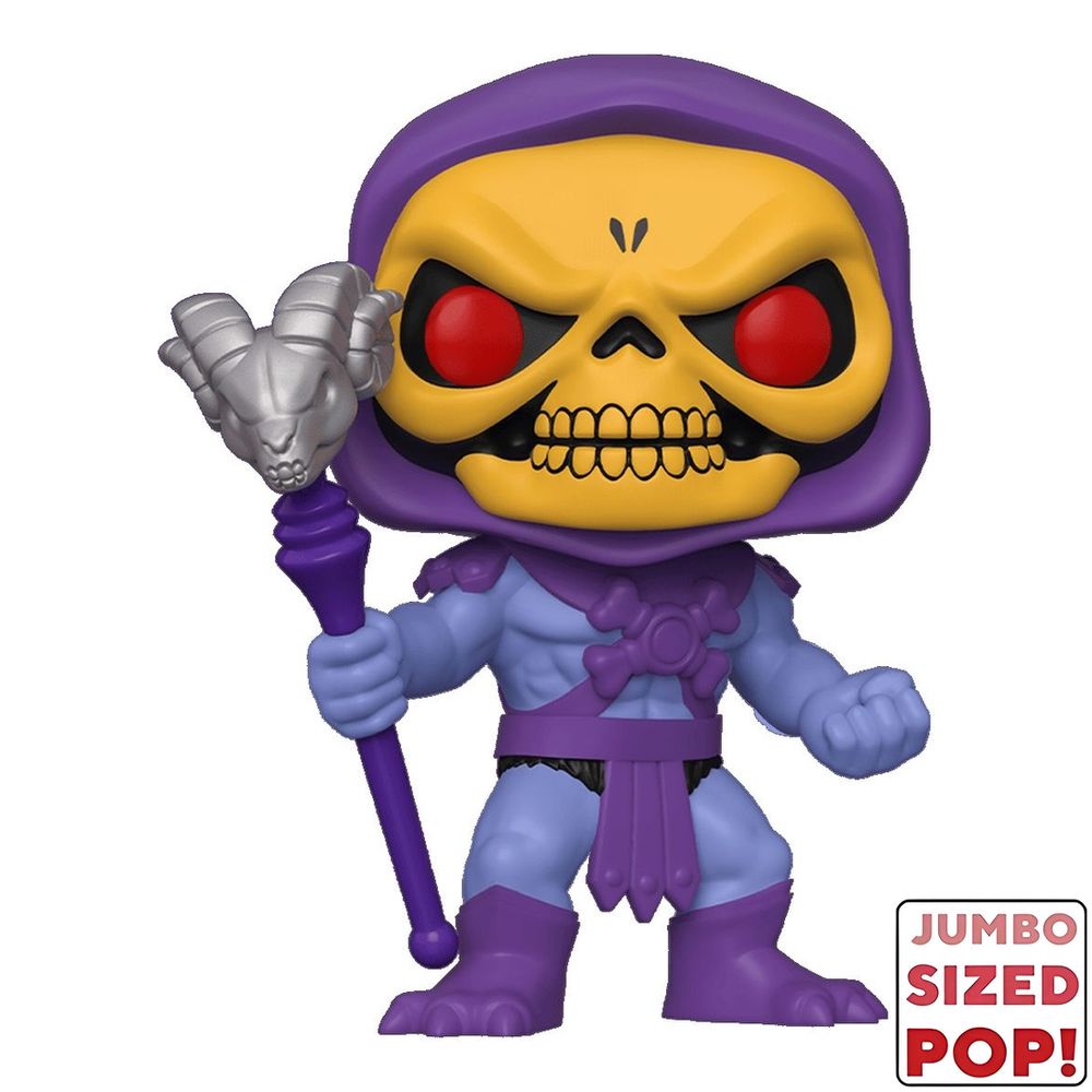 Funko Pop! Jumbo Animation Master of the Universe Skeletor 10-Inch Vinyl Figure