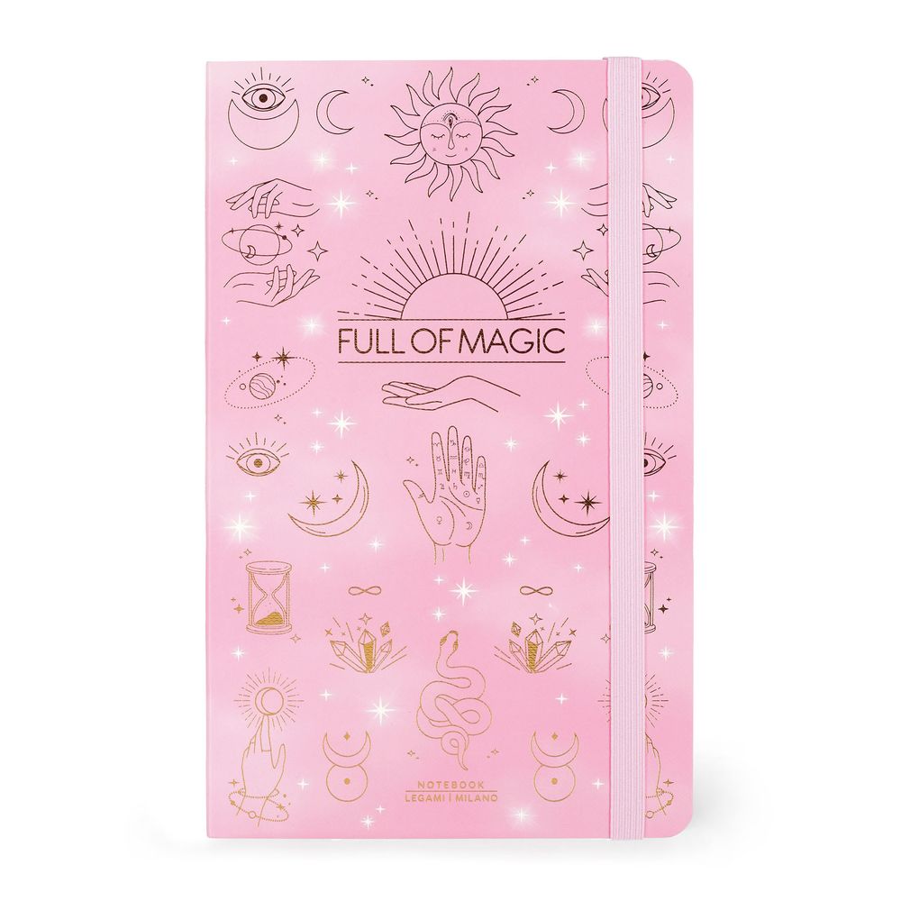 Legami Lined Notebook - Photo Notebook - Medium - Magic