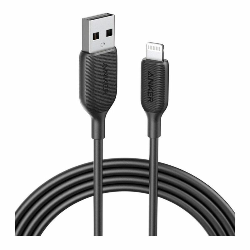 Anker Powerline III Mfi Lightning Cable Black 6Ft