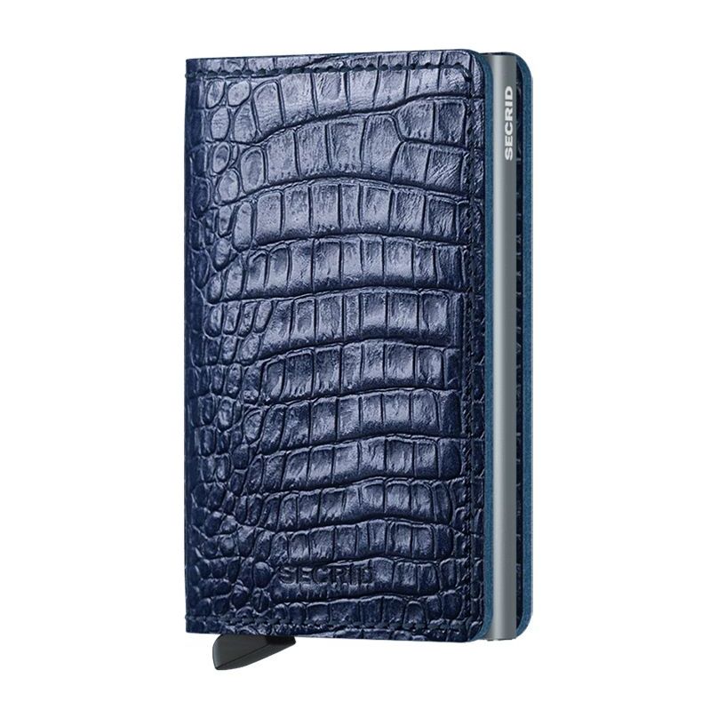 Secrid Slimwallet - Nile Leather - Blue