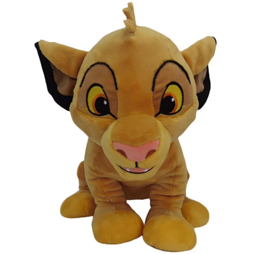 Disney Plush Animal Core 8-Inch Simba Push Toy